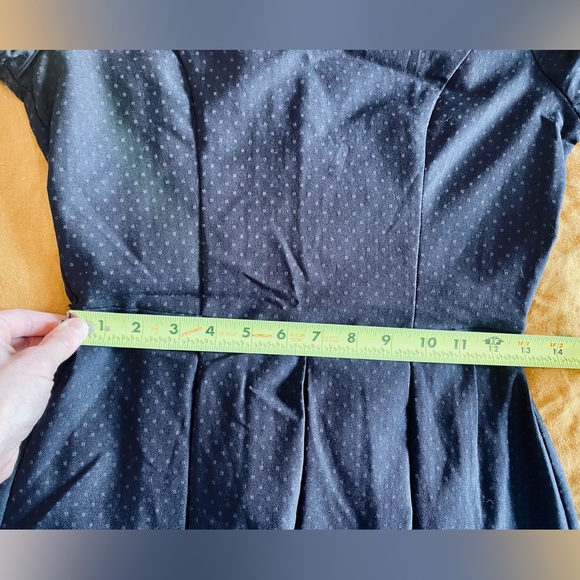 Doe & Rae Navy Blue Fit & Flare Dress - size XS - Picture 6 of 12